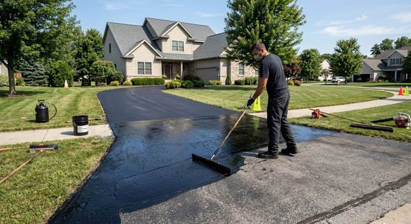 Asphalt Driveway Sealing in Denver, CO