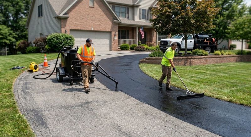 Asphalt Driveway Sealing in Denver, CO