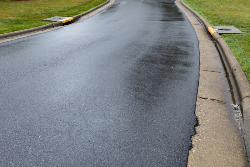 Finished Sealed Asphalt Surface
