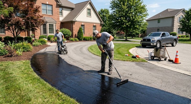 Blacktop Sealing in Columbus, OH