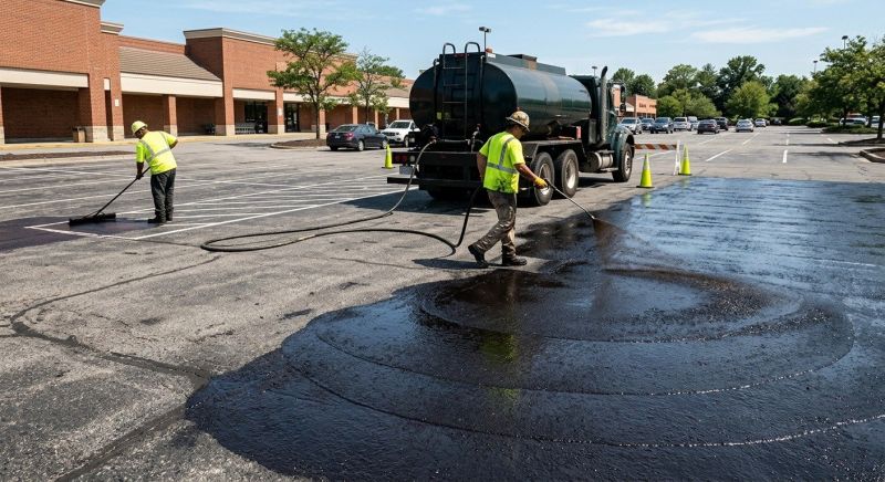 Commercial Parking Lot Sealing in Columbus, OH