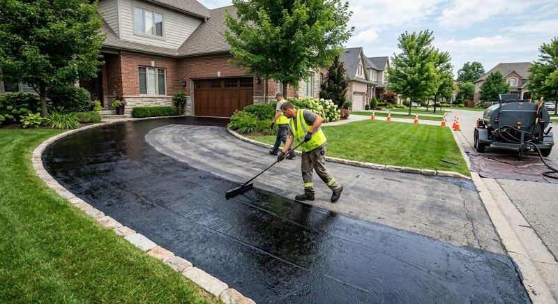 Blacktop Resealing Service